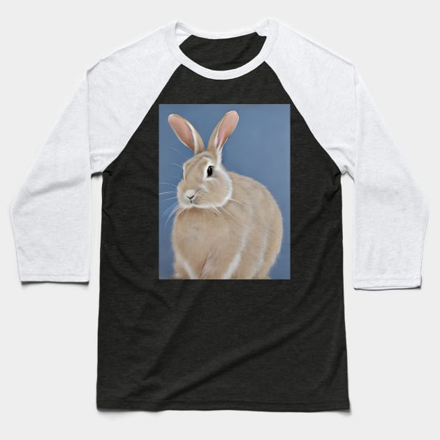 Chinese Zodiac Rabbit Baseball T-Shirt by animegirlnft